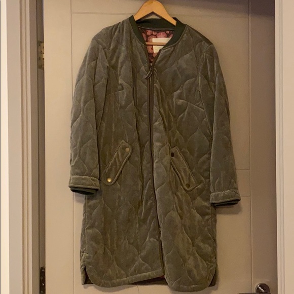 Nwot Anthropologie Quilted Corduroy 
